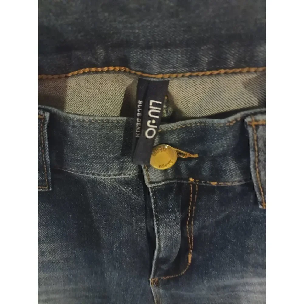 ECO FRIENDLY LIU JO BLUE DENIM JEANS WOMENS SIZE 30 - Picture 4 of 7